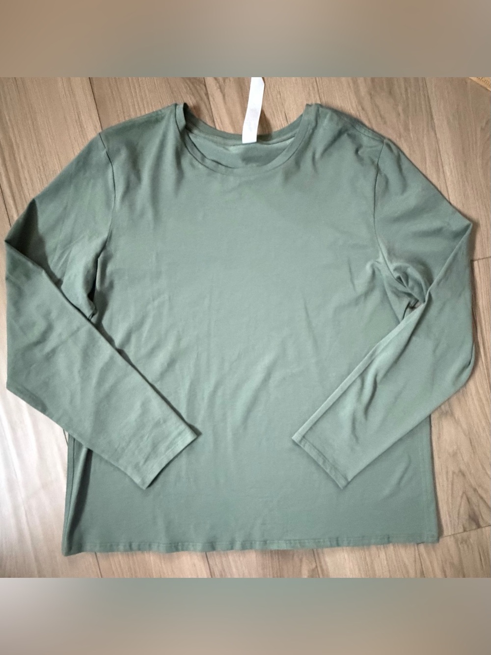 NWT Lululemon Love Organic Crewneck Long-Sleeve Top - Sage Green XL